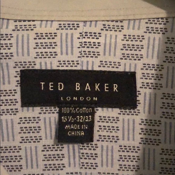 Ted Baker London blue button down - Picture 2 of 3